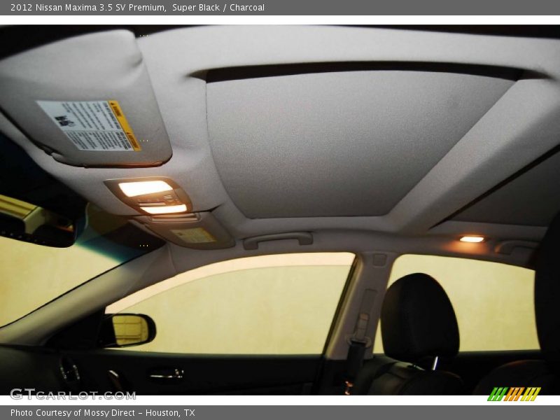 Super Black / Charcoal 2012 Nissan Maxima 3.5 SV Premium