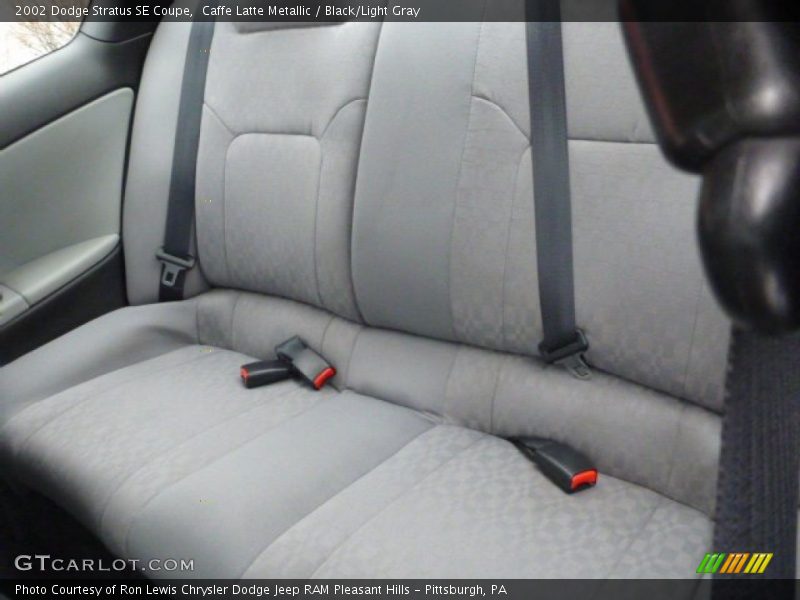 Rear Seat of 2002 Stratus SE Coupe
