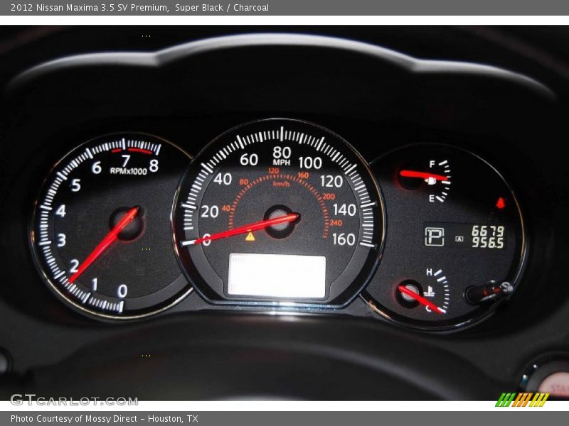 Super Black / Charcoal 2012 Nissan Maxima 3.5 SV Premium