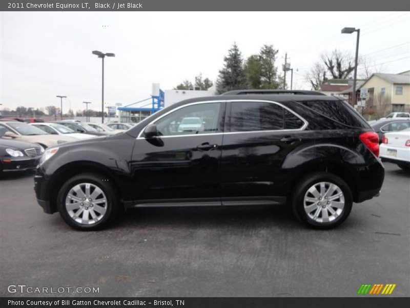 Black / Jet Black 2011 Chevrolet Equinox LT