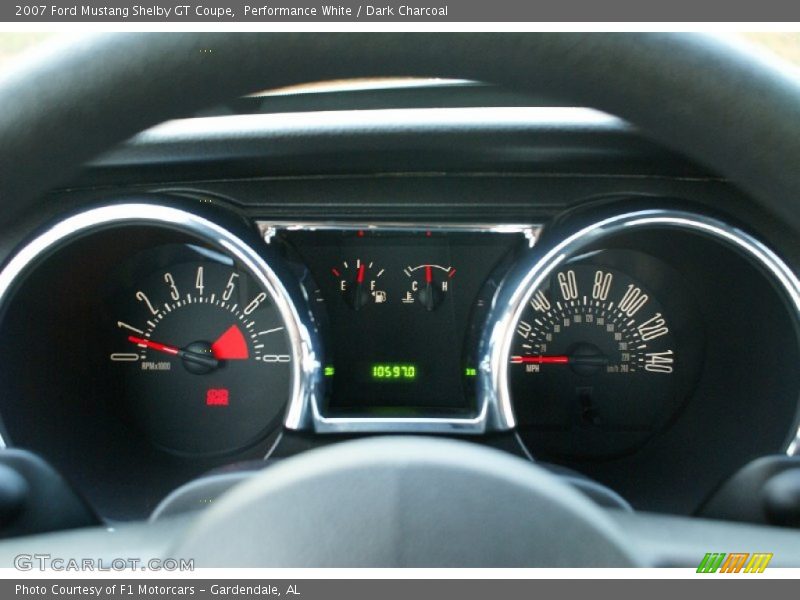  2007 Mustang Shelby GT Coupe Shelby GT Coupe Gauges
