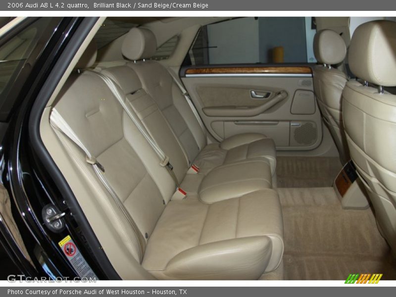 Rear Seat of 2006 A8 L 4.2 quattro