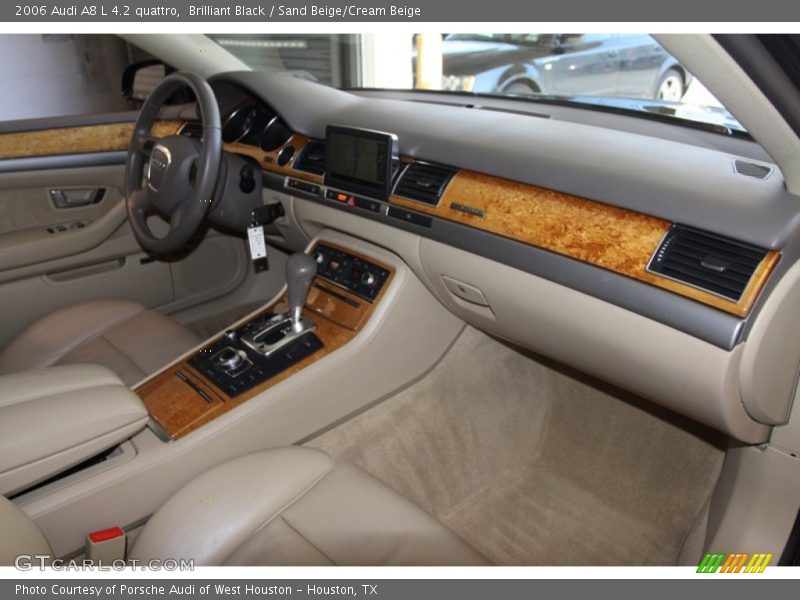 Dashboard of 2006 A8 L 4.2 quattro