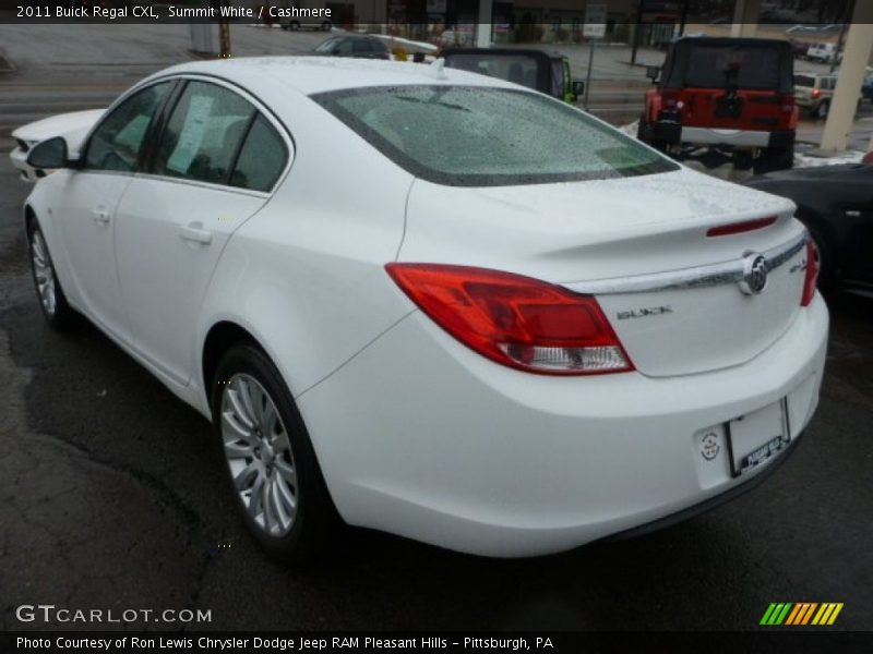 Summit White / Cashmere 2011 Buick Regal CXL