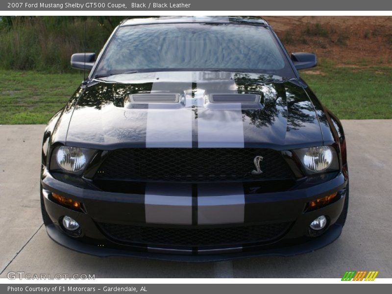 Black / Black Leather 2007 Ford Mustang Shelby GT500 Coupe