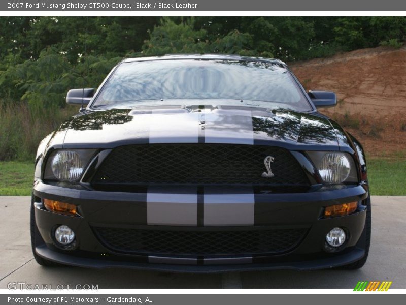 Black / Black Leather 2007 Ford Mustang Shelby GT500 Coupe