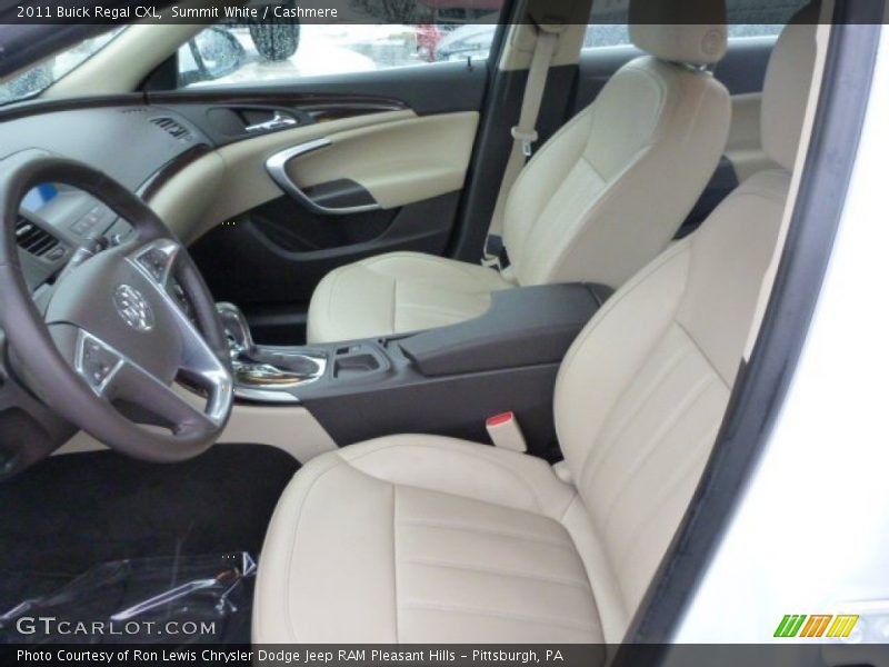 Summit White / Cashmere 2011 Buick Regal CXL