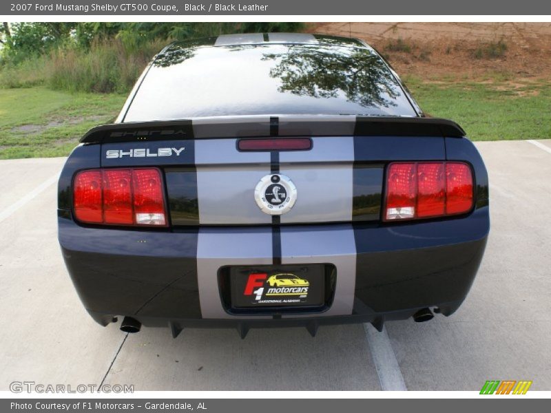 Black / Black Leather 2007 Ford Mustang Shelby GT500 Coupe