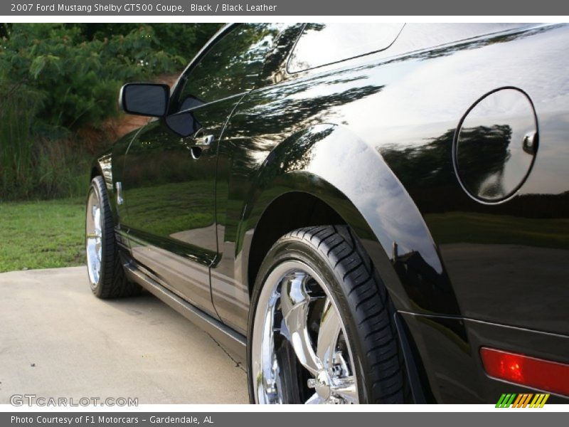 Black / Black Leather 2007 Ford Mustang Shelby GT500 Coupe