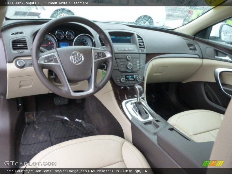 Summit White / Cashmere 2011 Buick Regal CXL