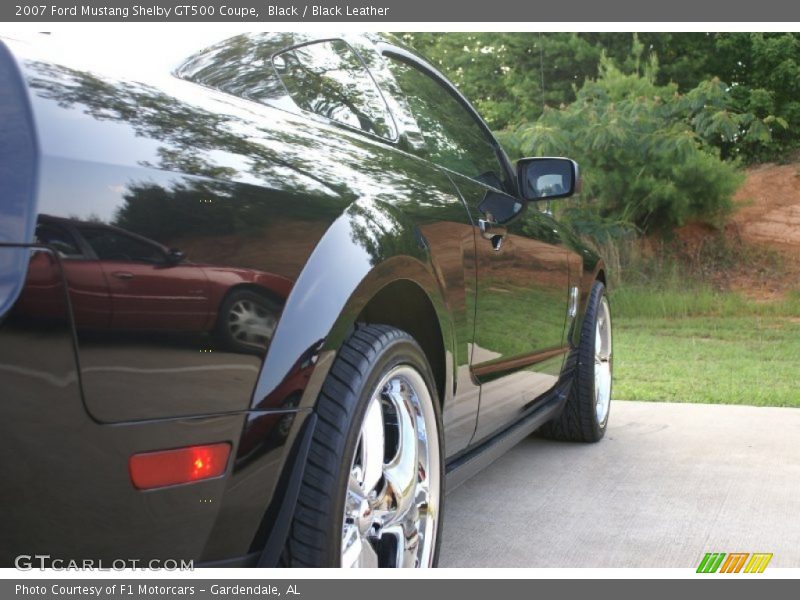 Black / Black Leather 2007 Ford Mustang Shelby GT500 Coupe