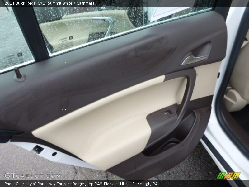 Summit White / Cashmere 2011 Buick Regal CXL