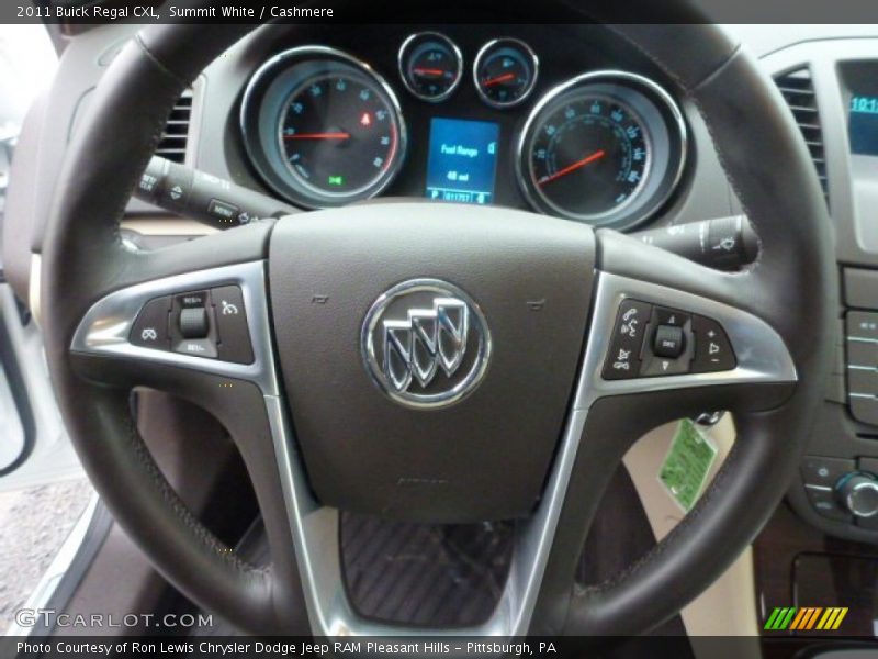 Summit White / Cashmere 2011 Buick Regal CXL