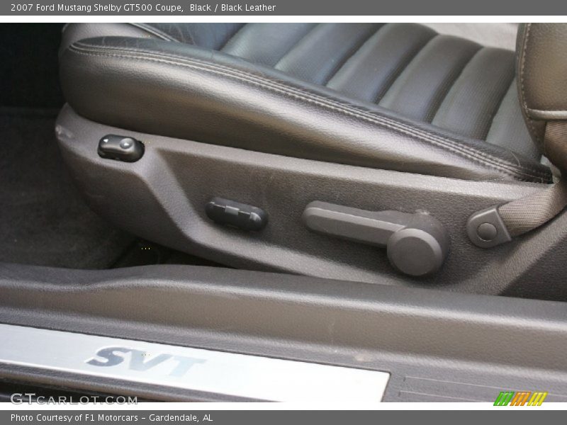 Black / Black Leather 2007 Ford Mustang Shelby GT500 Coupe