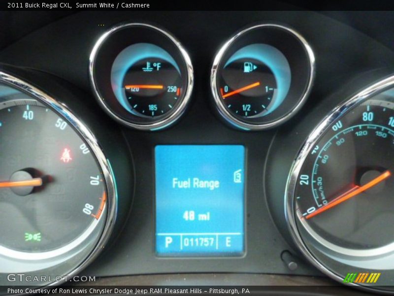 Summit White / Cashmere 2011 Buick Regal CXL