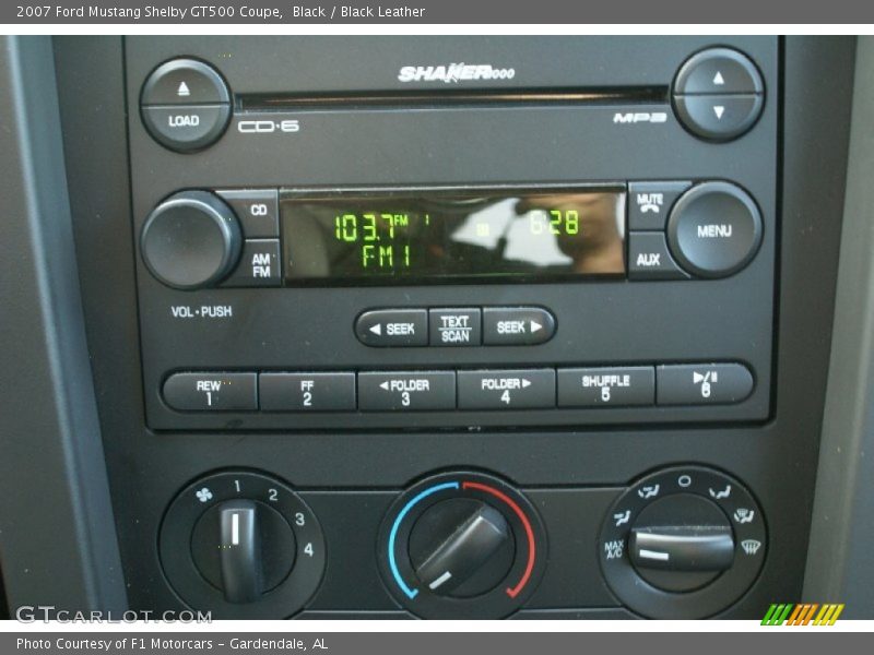 Audio System of 2007 Mustang Shelby GT500 Coupe