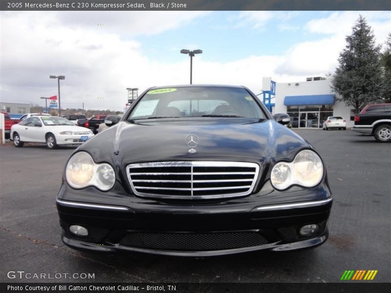 Black / Stone 2005 Mercedes-Benz C 230 Kompressor Sedan