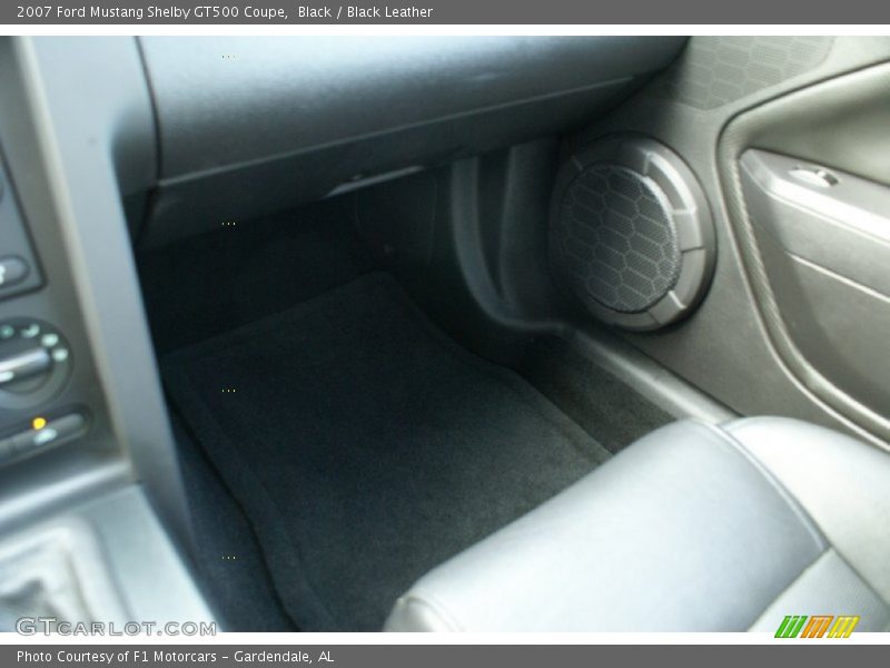 Black / Black Leather 2007 Ford Mustang Shelby GT500 Coupe