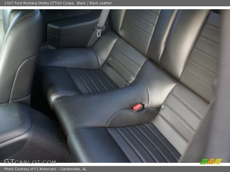 Black / Black Leather 2007 Ford Mustang Shelby GT500 Coupe