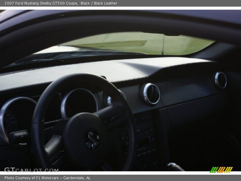 Black / Black Leather 2007 Ford Mustang Shelby GT500 Coupe