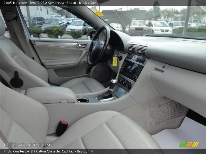 Black / Stone 2005 Mercedes-Benz C 230 Kompressor Sedan