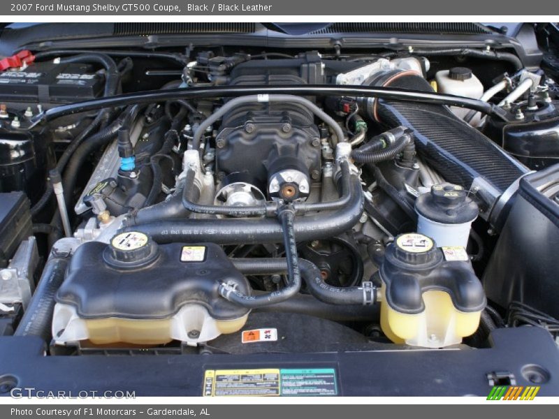 2007 Mustang Shelby GT500 Coupe Engine - 5.4 Liter Supercharged DOHC 32-Valve V8