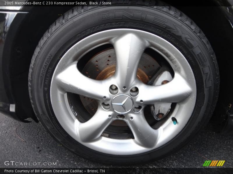 Black / Stone 2005 Mercedes-Benz C 230 Kompressor Sedan