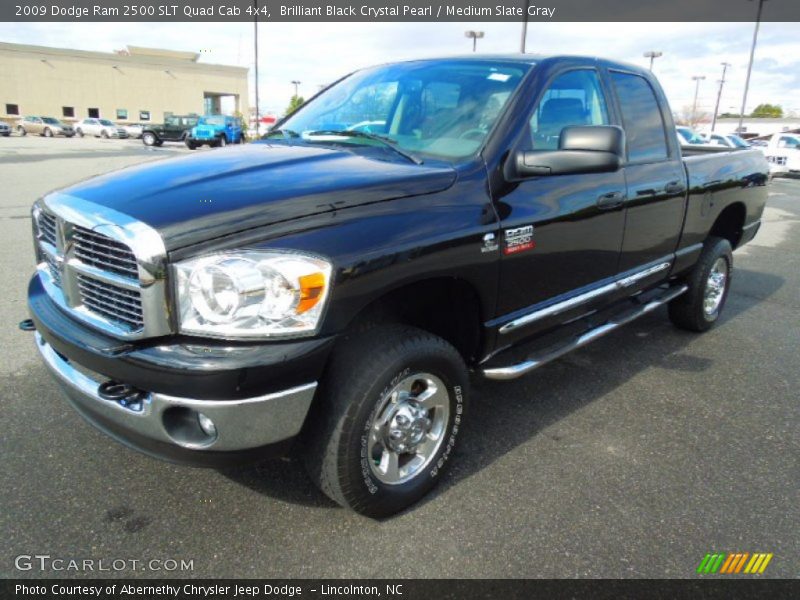 Front 3/4 View of 2009 Ram 2500 SLT Quad Cab 4x4