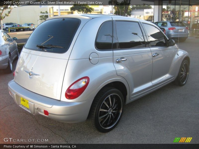 Silver Steel Metallic / Pastel Slate Gray 2008 Chrysler PT Cruiser LX