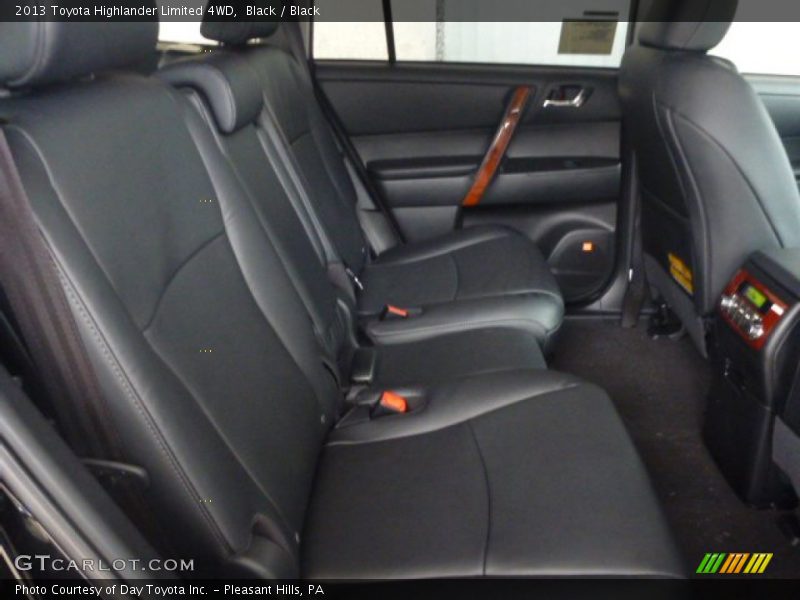 Black / Black 2013 Toyota Highlander Limited 4WD