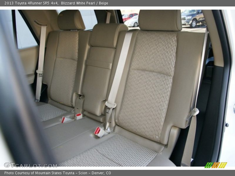 Blizzard White Pearl / Beige 2013 Toyota 4Runner SR5 4x4