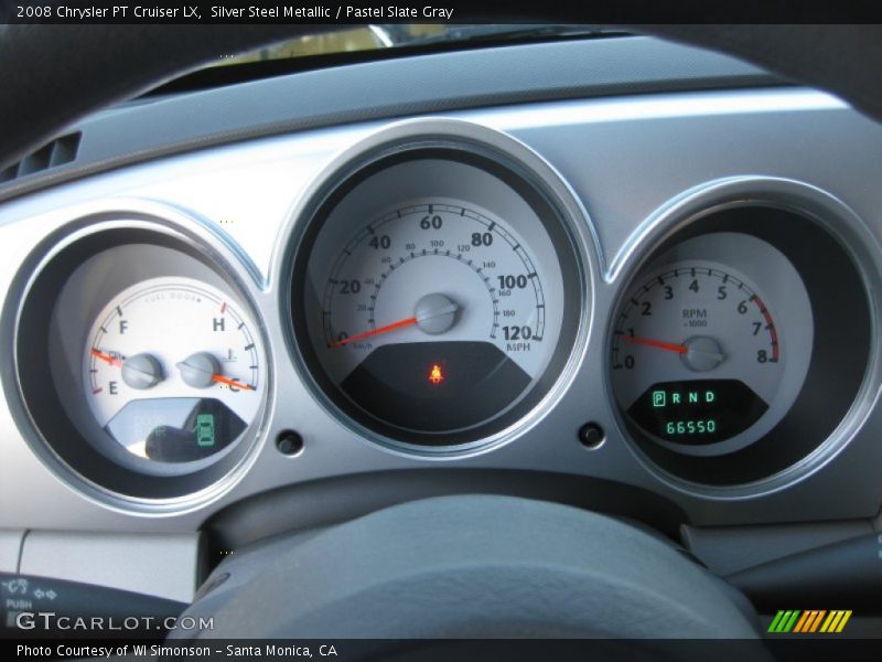 Silver Steel Metallic / Pastel Slate Gray 2008 Chrysler PT Cruiser LX