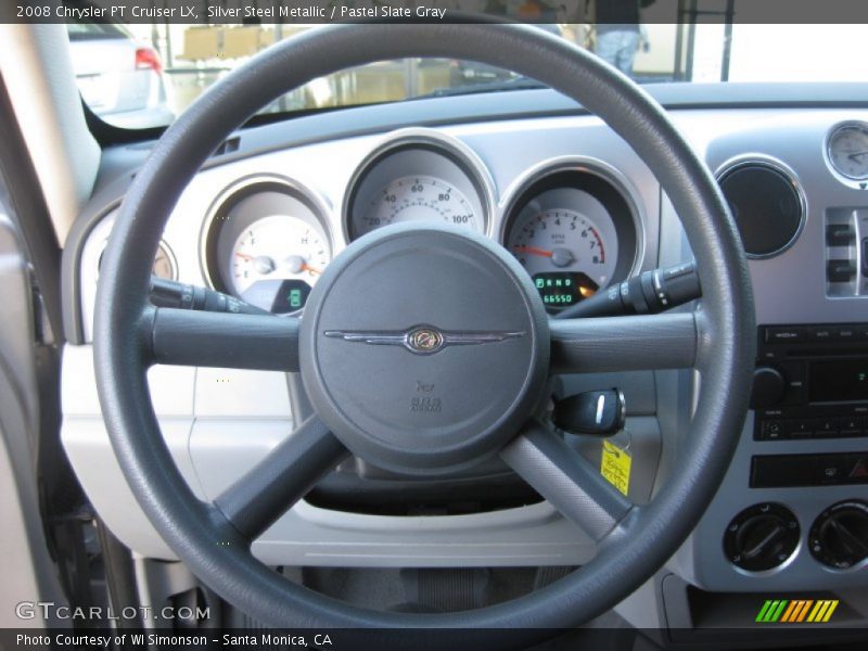 Silver Steel Metallic / Pastel Slate Gray 2008 Chrysler PT Cruiser LX