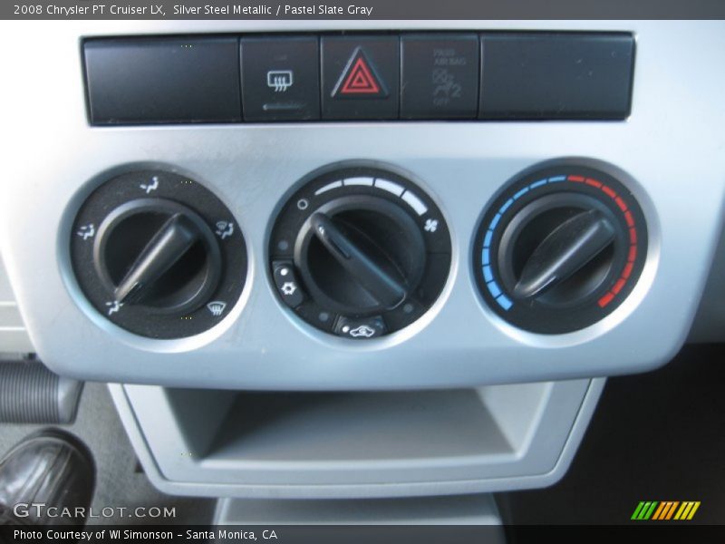 Silver Steel Metallic / Pastel Slate Gray 2008 Chrysler PT Cruiser LX