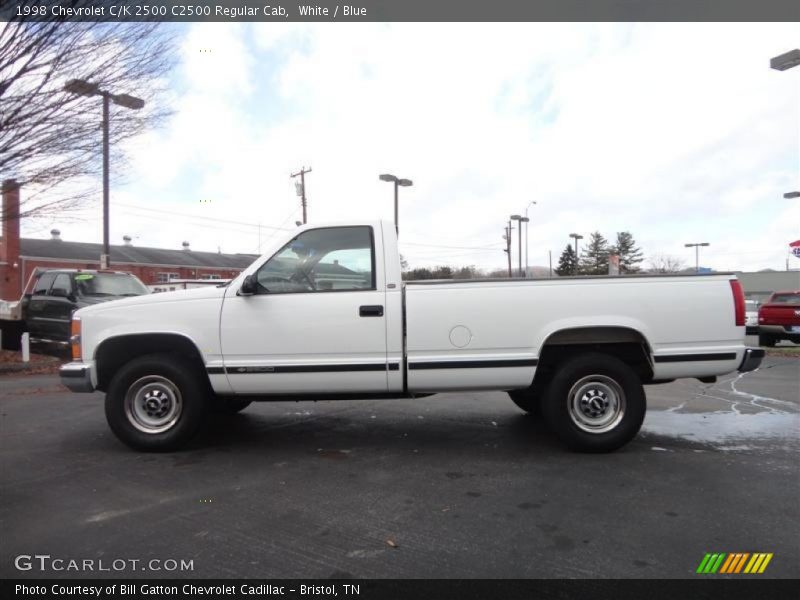  1998 C/K 2500 C2500 Regular Cab White