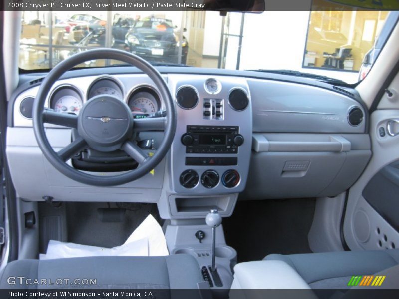 Silver Steel Metallic / Pastel Slate Gray 2008 Chrysler PT Cruiser LX