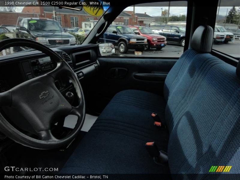 1998 C/K 2500 C2500 Regular Cab Blue Interior