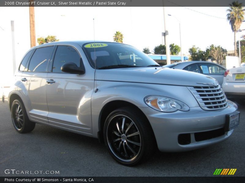 Silver Steel Metallic / Pastel Slate Gray 2008 Chrysler PT Cruiser LX