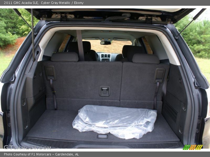 Cyber Gray Metallic / Ebony 2011 GMC Acadia SLE