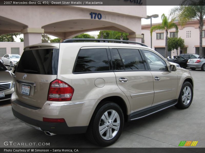 Desert Silver Metallic / Macadamia 2007 Mercedes-Benz GL 450