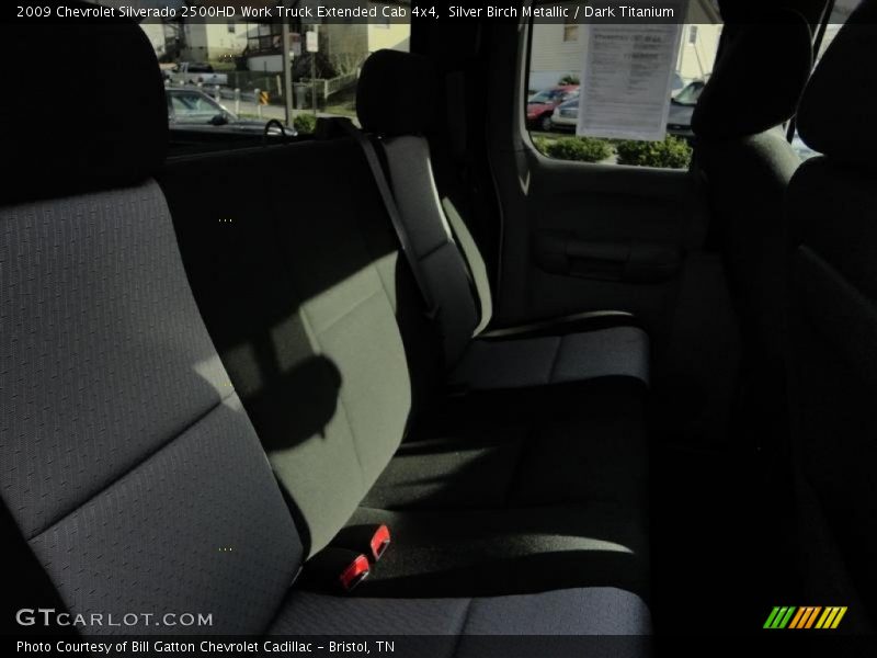 Silver Birch Metallic / Dark Titanium 2009 Chevrolet Silverado 2500HD Work Truck Extended Cab 4x4