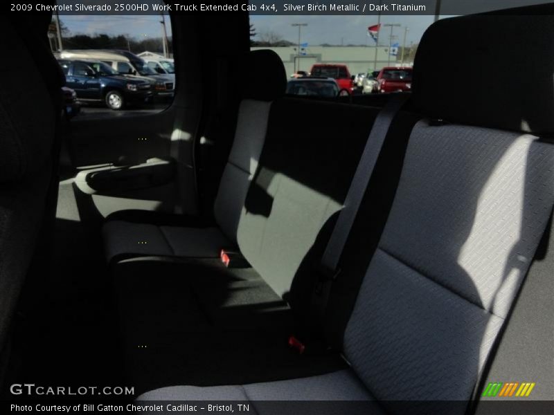 Silver Birch Metallic / Dark Titanium 2009 Chevrolet Silverado 2500HD Work Truck Extended Cab 4x4