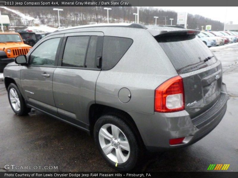 Mineral Gray Metallic / Dark Slate Gray 2013 Jeep Compass Sport 4x4