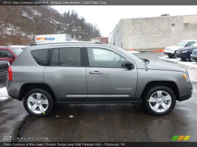 Mineral Gray Metallic / Dark Slate Gray 2013 Jeep Compass Sport 4x4