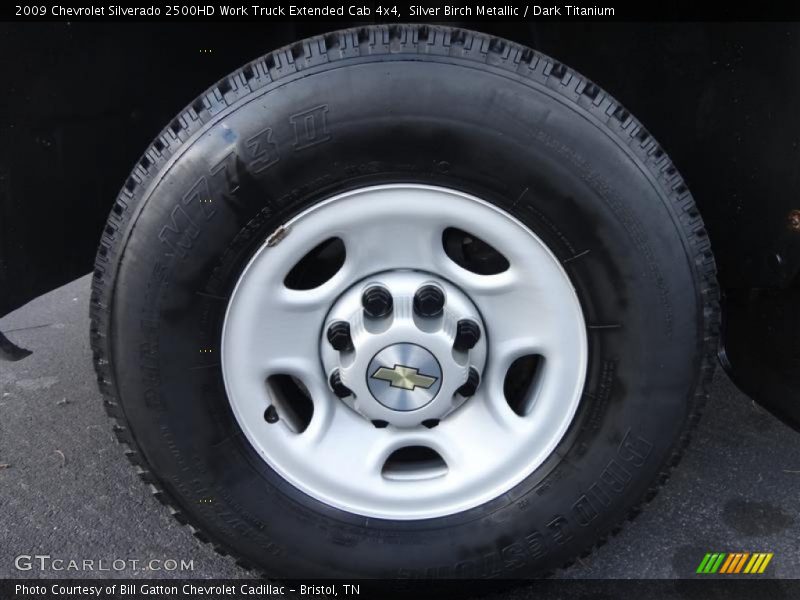  2009 Silverado 2500HD Work Truck Extended Cab 4x4 Wheel