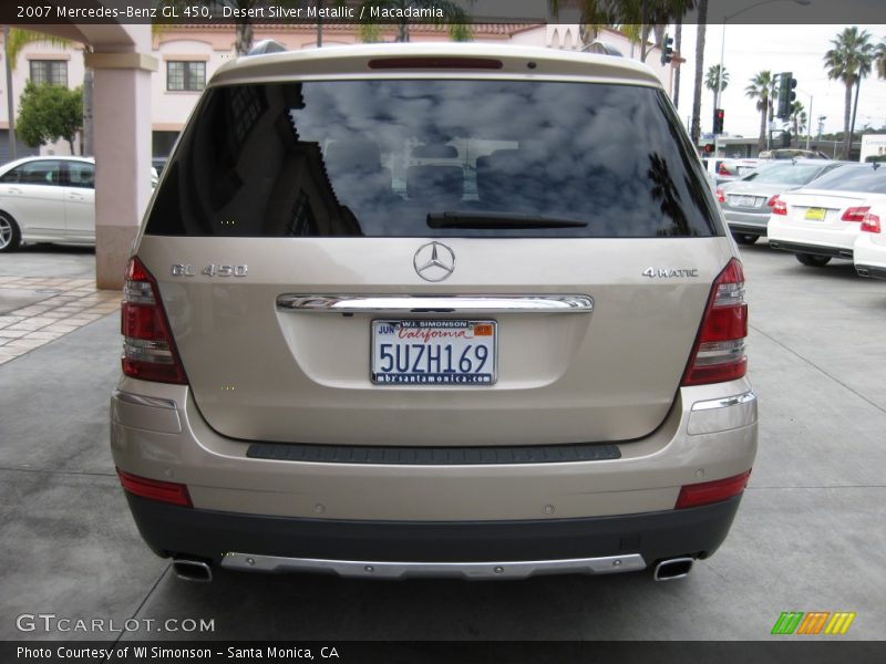Desert Silver Metallic / Macadamia 2007 Mercedes-Benz GL 450