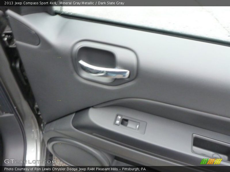 Mineral Gray Metallic / Dark Slate Gray 2013 Jeep Compass Sport 4x4
