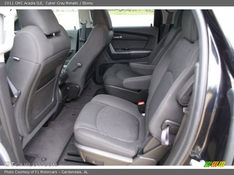 Cyber Gray Metallic / Ebony 2011 GMC Acadia SLE