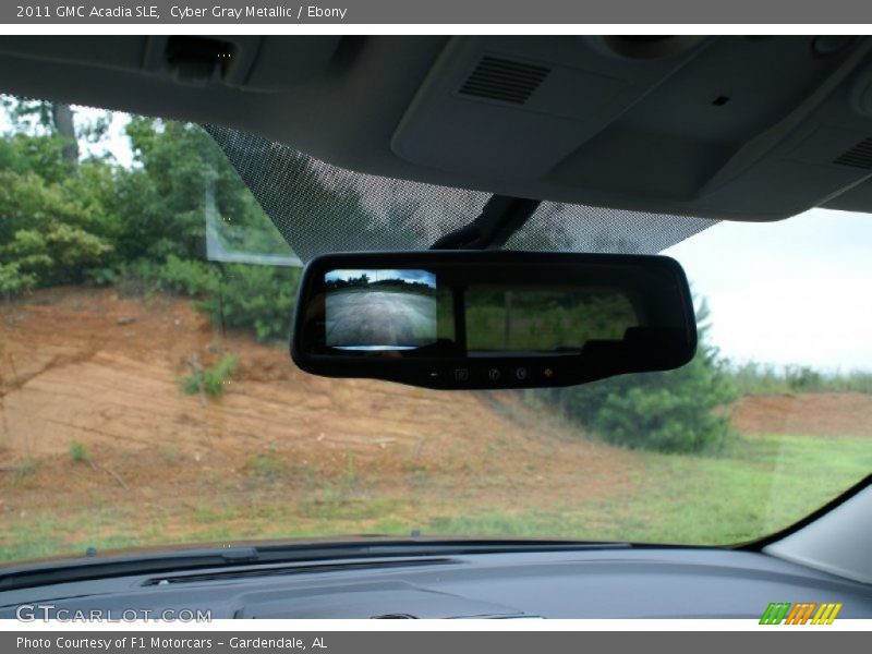 Cyber Gray Metallic / Ebony 2011 GMC Acadia SLE