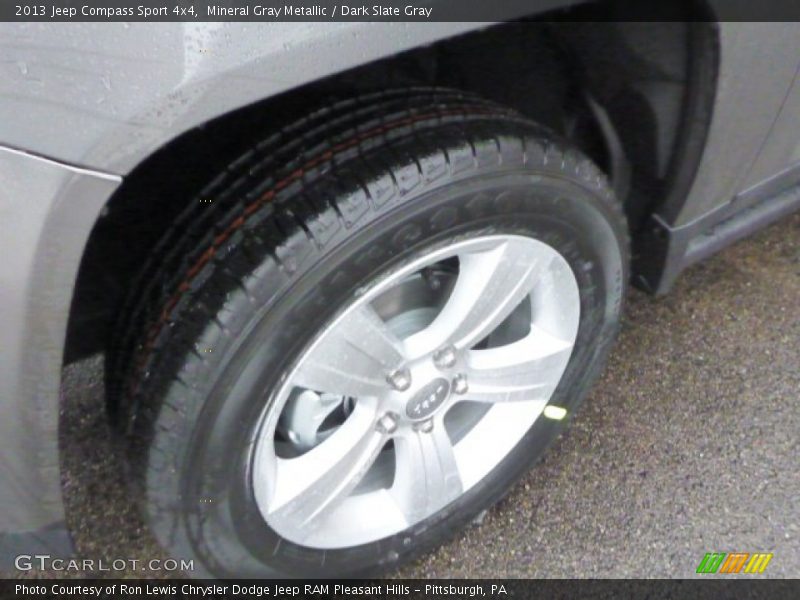 Mineral Gray Metallic / Dark Slate Gray 2013 Jeep Compass Sport 4x4
